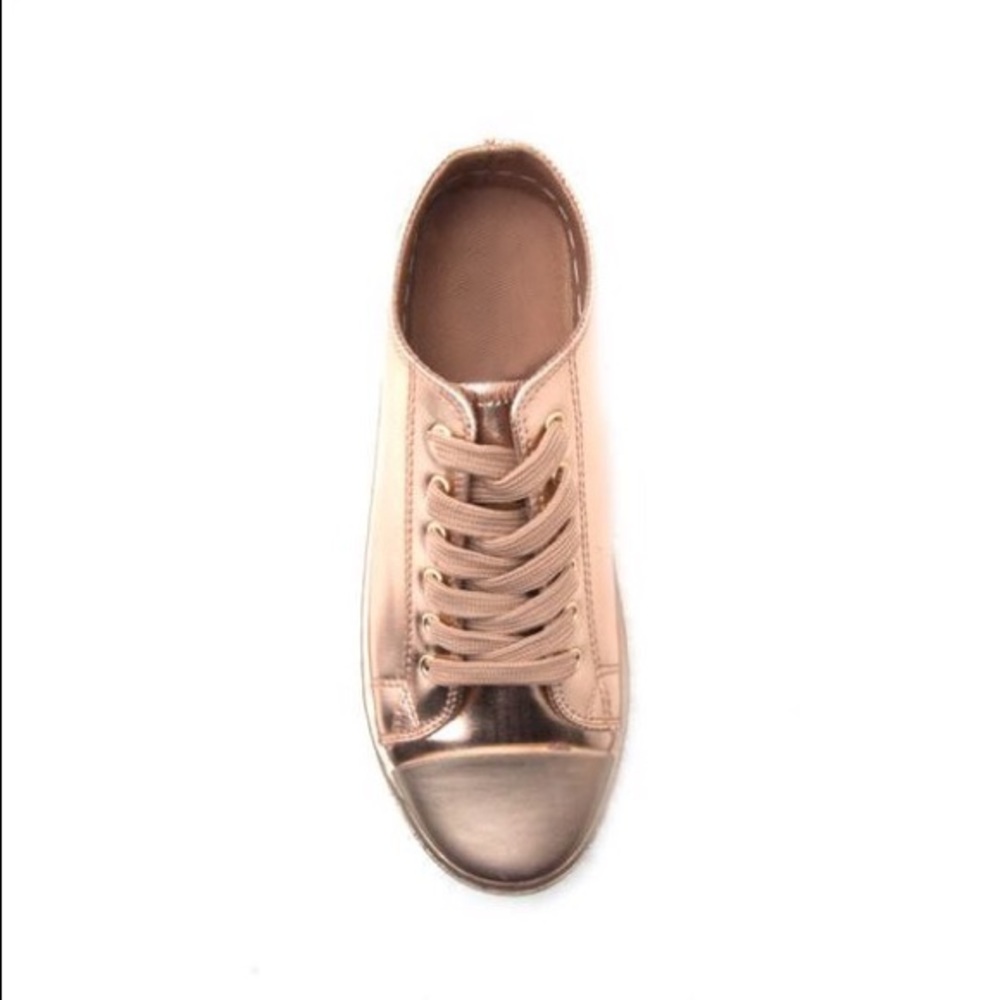 Rose Gold Sneakers - Picture 9 of 14